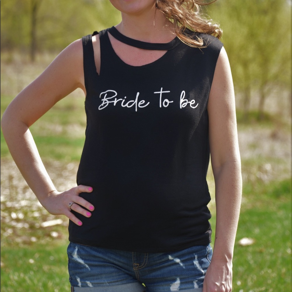 Bride to be keyhole tank